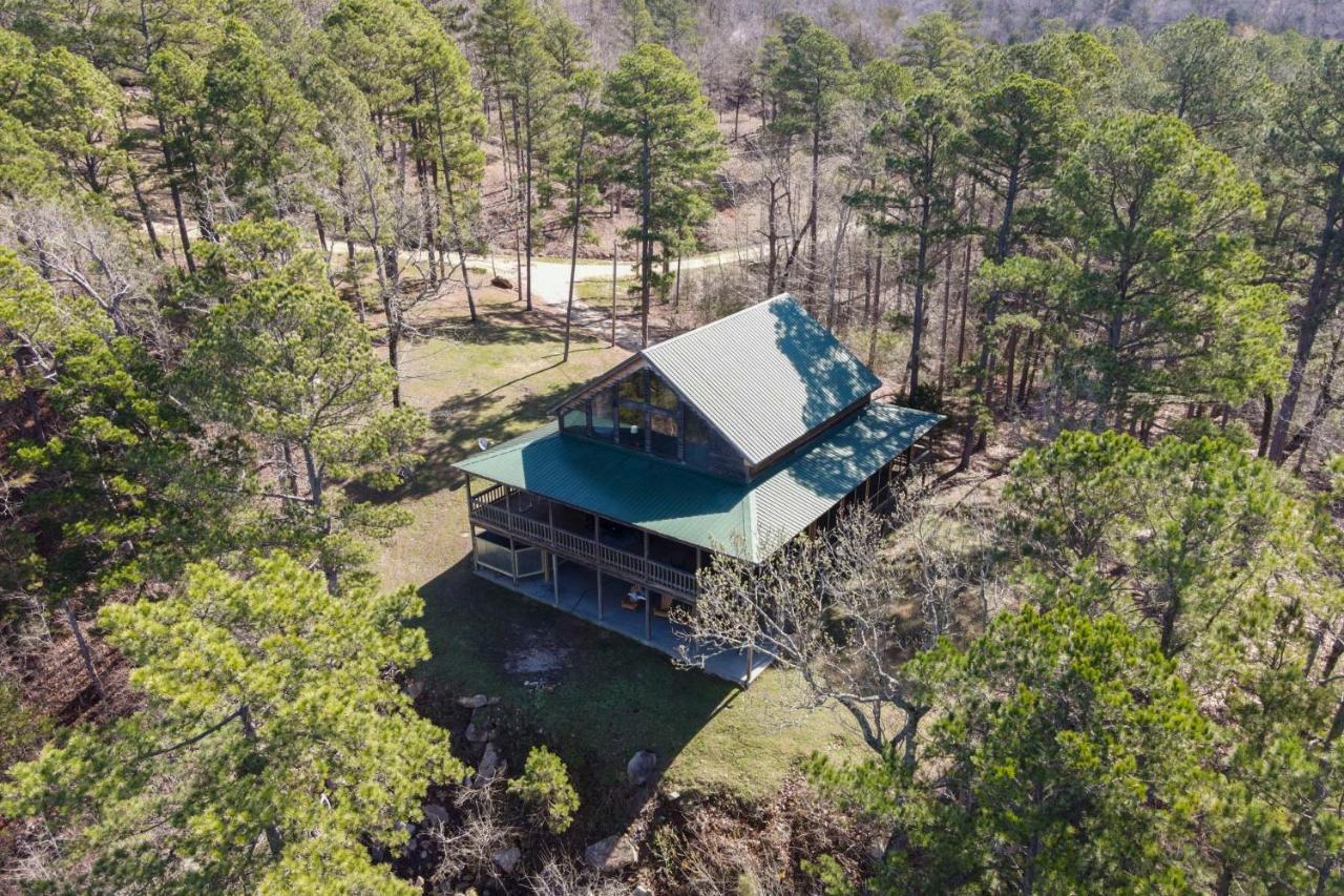 Piney Bluff Retreat With Mountain Views! Villa Luaran gambar